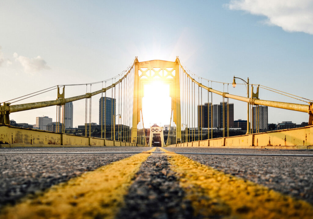 10th Street Bridge, Pittsburgh, Holidays to Pennsylvania