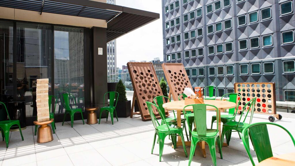 Beer Garden Dining Room Kimpton Hotel Monaco Pittsburgh Pennsylvania