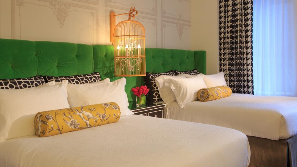 Double Double Guestroom Kimpton Hotel Monaco Pittsburgh Pennsylvania