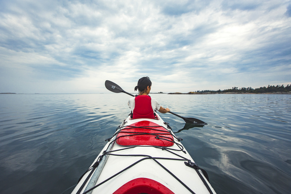 Holidays to Ontario - Kayaking in Muskoka Lakes