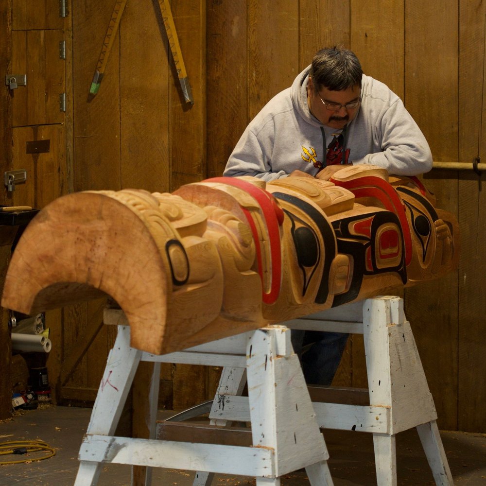 First Nations - Haida House - Holidays to Northern British Columbia