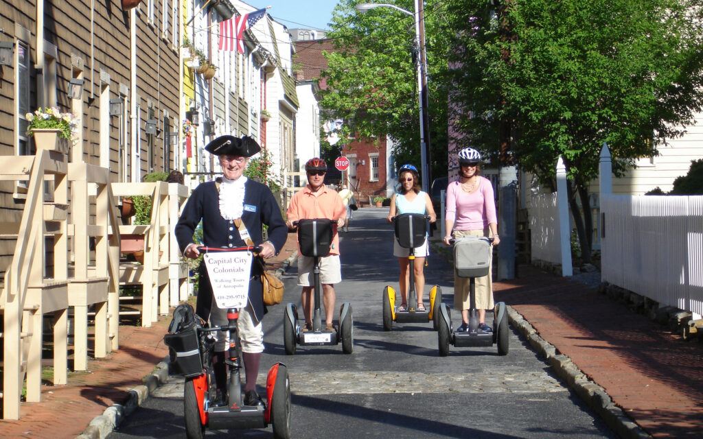 Holidays in Maryland. Annapolis Segway Tour