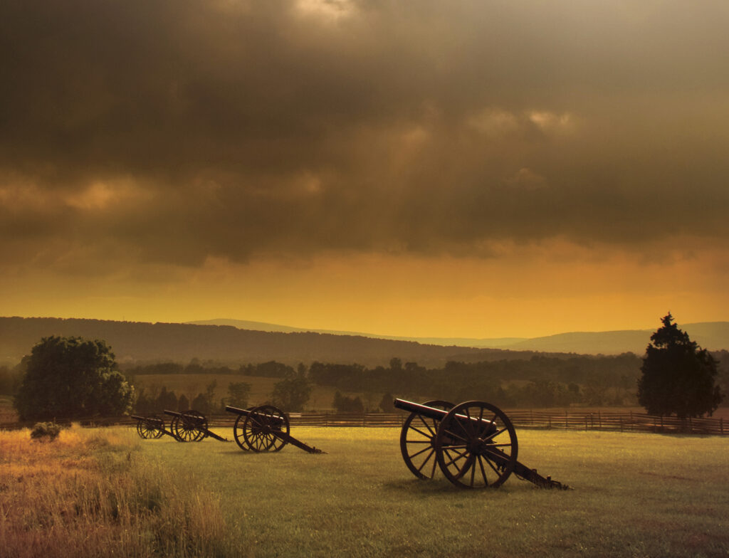Antietam National Battlefield. Maryland Holidays