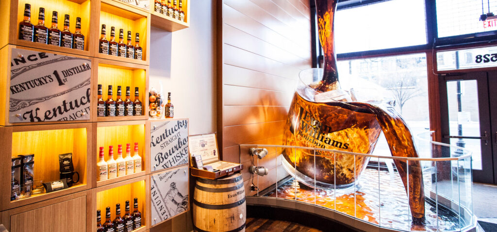 Evan Williams Bourbon Experience. Kentucky Holidays