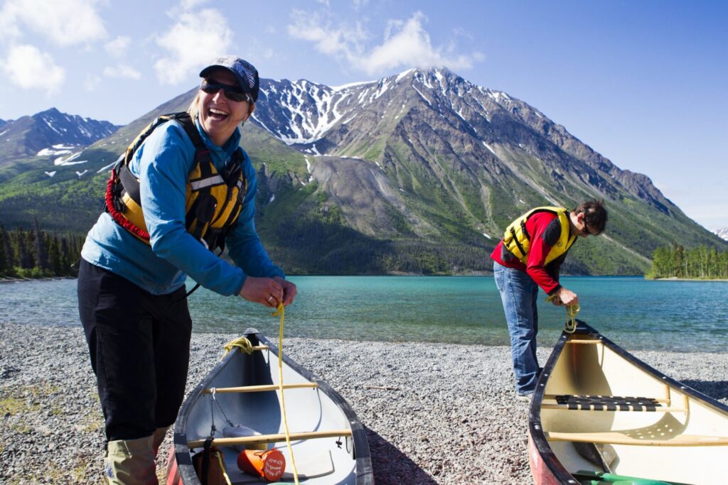 Canoeing in Whitehorse, Holidays to Yukon