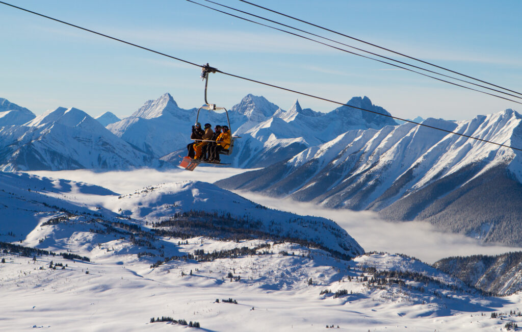 Ski Lift in Banff - Holidays to Alberta