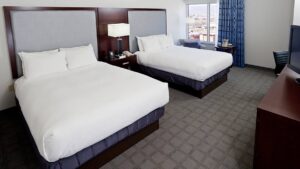 Queen Double Room Hilton Scranton Pennsylvania