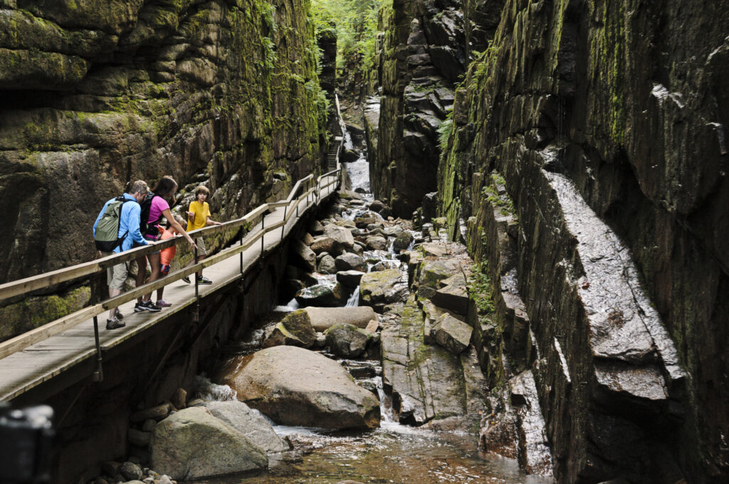 Flume Gorge, New Hampshire Holidays