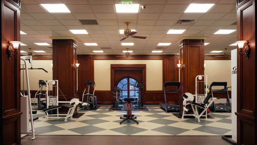 Fitness centre, Omni Pittsburgh, Pennsylvania