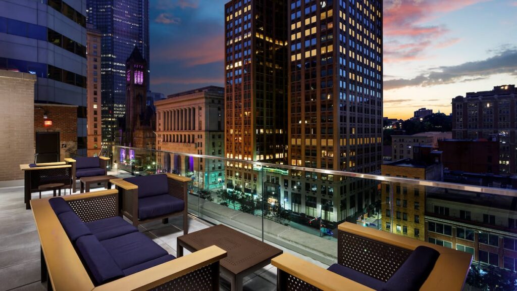 Rooftop Bar Joinery Pittsburgh Pennsylvania