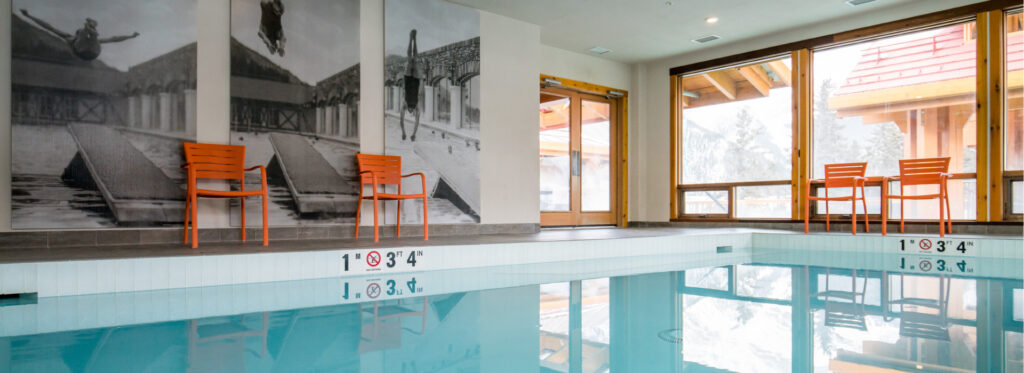 Indoor Pool, Moose Hotel, Banff - Holidays to Alberta