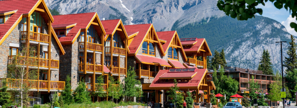 Exterior, Moose Hotel, Banff - Holidays to Alberta