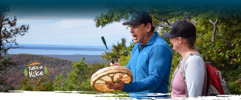 Indigenous Interpretive Guided Hike of Crystal Falls, Ontario Holiday