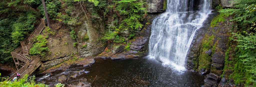 Bushkill Falls Waterfall Pennsylvania