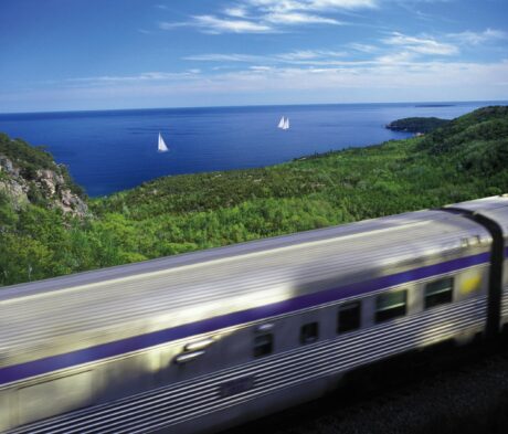 VIA Rail_Exterior_Ocean Route